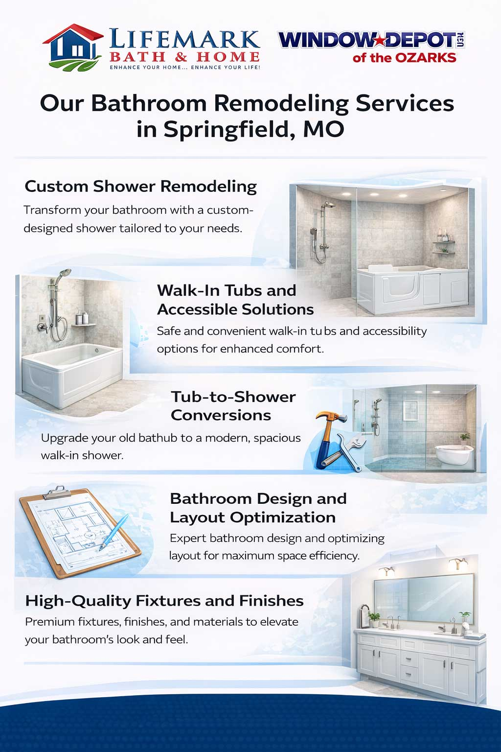 Our Bathroom Remodeling Services in Springfield, MO